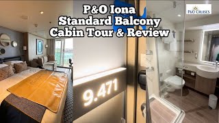 PampO Iona Balcony Cabin 9471 Tour amp Review [upl. by Presber]