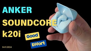 Soundcore k20i  Microphone Test and Review [upl. by Blayne]