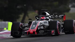 Romain Grosjeans angry reaction after penalty  F1 2018 France [upl. by Aiset]