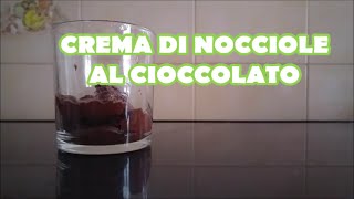 Ricetta della Crema di nocciole al cioccolato senza latte fatta in casa Gruppi 0 A [upl. by Sylvanus938]