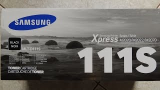 SAMSUNG Xpress M2070FW MLTD111S [upl. by Nessa591]