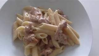 Penne con Crema di patate e Salsiccia [upl. by Allenrad608]