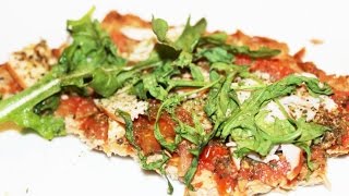 Size Zero Pizza Low Carb Thunfischboden Rezept [upl. by Arlie]