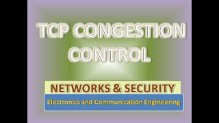 TCP Congestion control [upl. by Irma544]