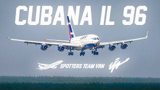 IL 96 300 CUBANA airlines  ИЛ 96 300 Кубинских авиалиний [upl. by Ribak]