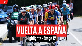 Vuelta a España 2024 Stage 12 Highlights [upl. by Okimuy]