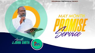 MAY MONTH PROMISE  ZERUBBABEL MINISTRIES [upl. by Eidroj]