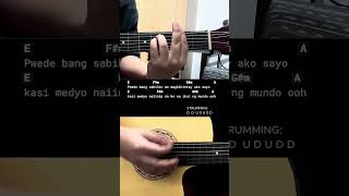 Pwede Ba  Soapdish  Easy Guitar Chords Tutorial For Beginners CHORDS amp LYRICS guitarlesson [upl. by Gambrell]