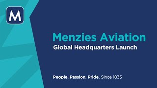 Menzies Aviation opens new global headquarters in London [upl. by Renfred]