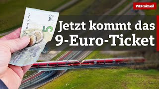 Bundesrat stimmt 9 Euro Ticket zu Das geht mit dem Ticket – und das nicht  WDR Aktuelle Stunde [upl. by Eileek]