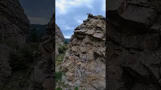 Raw FPV  Finding People Up Top colorado fpv shorts viralvideo mountains drone subscribe [upl. by Rramahs]