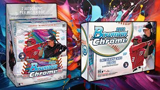 SNEAK PEEK 2023 Bowman Chrome Hobby amp HTA Baseball Cards Box Openings [upl. by May]