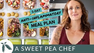 5Day AntiInflammatory Diet Meal Plan [upl. by Berneta]