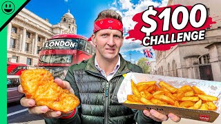 100 British Street Food Challenge London’s Borough Market [upl. by Millwater58]