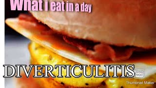 DIVERTICULITIS What I eat in a day BREAKFAST [upl. by Zigrang]