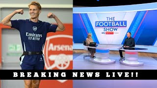 🚨NOW💥 Martin Odegaard at TRAINING Mikel Arteta HAPPY with Merino DEBUT Arsenal READY to sign [upl. by Aiela197]