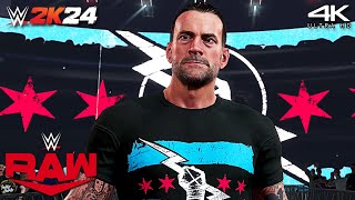 WWE 2K24 Universe Mode 1  ขอต้อนรับสู่ Monday Night RAW [upl. by Libenson]