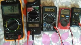 5 cheap multimeters comparison [upl. by Neggem]