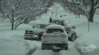 11302024 Erie PA  Erie Buried In Snow Stuck Vehicles Plows Working People Walking [upl. by Cowey]