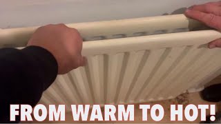 SOLVED👏 Radiator Not Getting Hot  Radiators Only Getting Warm Not Hot [upl. by Naginnarb]