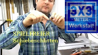 SPIELFREIER Schiebeschlitten für Kreissäge selber bauen 24 Scheppach HS105 [upl. by Mavra87]