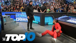 Top 10 Friday Night SmackDown moments WWE Top 10 Oct 20 2023 [upl. by Eittik]