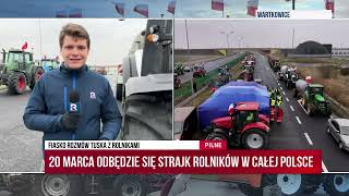 Na żywo Wartkowice Rolnicy padli ofiarą prowokacji  M Gwardyński  TV Republika [upl. by Tse]