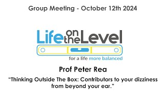 Life On The level Zoom Meeting Oct 12th 2024 [upl. by Murphy]