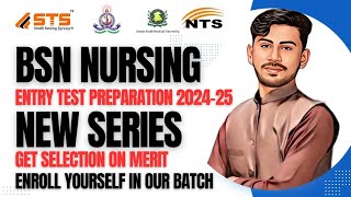 Bs nursing entry test preparation  dnsk  nts  sts  Lumhs Duhs  Registrations Open [upl. by Willett514]