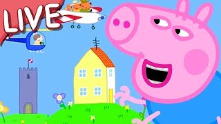 🔴 Giant Peppa Pig and George Pig LIVE FULL EPISODES 24 Hour Livestream [upl. by Kast907]