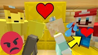 MARIOS HEART BREAK JEALOUS  Super Mario Series  Minecraft Switch 259 [upl. by Girardi]