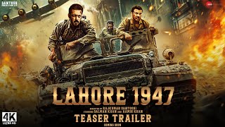 Lahore 1947  Official Trailer  Amir Khan Sunny Deol  T series  IMAX 3D  FanMade [upl. by Sakul110]