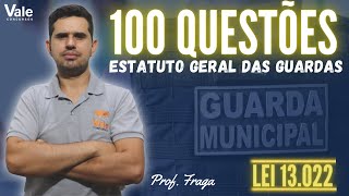 100 QUESTÕES  LEI 13022 ESTATUTO GERAL DAS GUARDAS 01 [upl. by Lamberto]