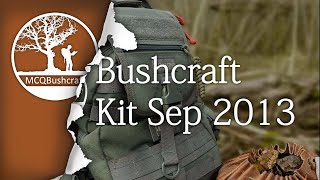 Bushcraft Maxpedition Camping Equipment Old Setup [upl. by Llij533]