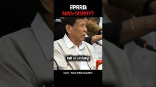 FPRRD NAGSORRY Duterte EJK QuadCom [upl. by Madelina]