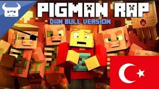 Pigman Rap  Türkçe Çeviri by Dan Bull And ZAMination Minecraft Animation Music Video [upl. by Carn933]