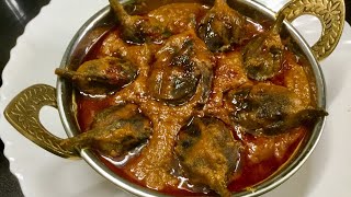 எண்ணெய் கத்திரிக்காய் குழம்புEnnai Kathirikai KulambuBrinjalgravy in tamilBrinjal curry in Tamil [upl. by Zurciram474]