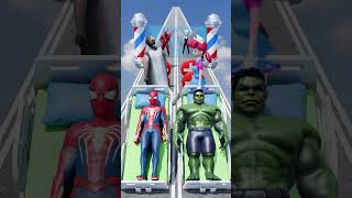 GTA V New Heal Run Spiderman vs Hulk Funny Challenge gta [upl. by Eleets]