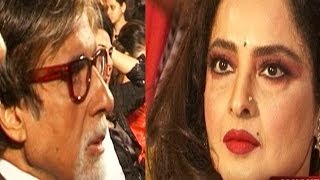 Amitabh Bachchan IGNORES Rekha at an award show [upl. by Notac]