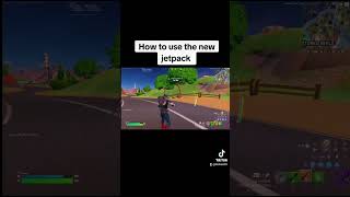 How to use the new jetpack ✅️ fortnite newseason lockerzfn [upl. by Konyn11]