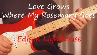 Edison Lighthouse  Love Grows Guitar Solo [upl. by Magnum]