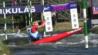 Kanuslalom WM Junioren  U23 Liptovský Mikuláš SVK [upl. by Haerr]