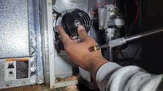 INDUCER MOTOR REPLACEMENT DEMO PURPOSES ONLY PAYNE FURNACE ARIZONA HEATING AND AIR CONDITIONING [upl. by Tucky966]