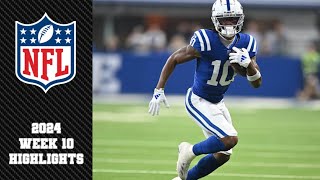 Colts Rookie WR Adonai Mitchell ALL CATCHES vs Bills  2024 Week 10 FULL Highlights [upl. by Malinin]