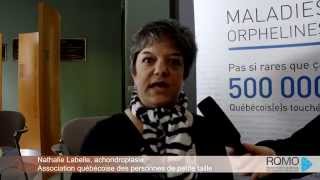 Nathalie Labelle  Témoignage sur lachondroplasie [upl. by Boiney]