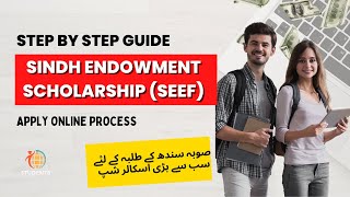 Apply for Sindh Educational Endowment Scholarship 2024 in 5 Minutes [upl. by Nehgem]