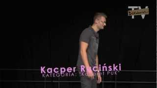 Kacper Ruciński o Kabarecie PUK Ryjek 2012 [upl. by Ettenan19]