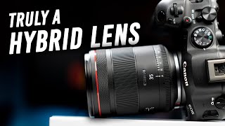 Canon 35mm f14L VCM Hybrid Lens  First Impressions [upl. by Nunciata60]