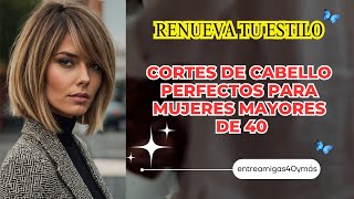 🔥 Corte de Cabello que Rejuvenece Mujeres Mayores de 40 Descubre el Look que Te Hará Brillar [upl. by Tse372]