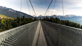 Would You Walk Here  Panoramabrücke Sigriswil  Sigriswil and Thun Vlog [upl. by Gerek976]